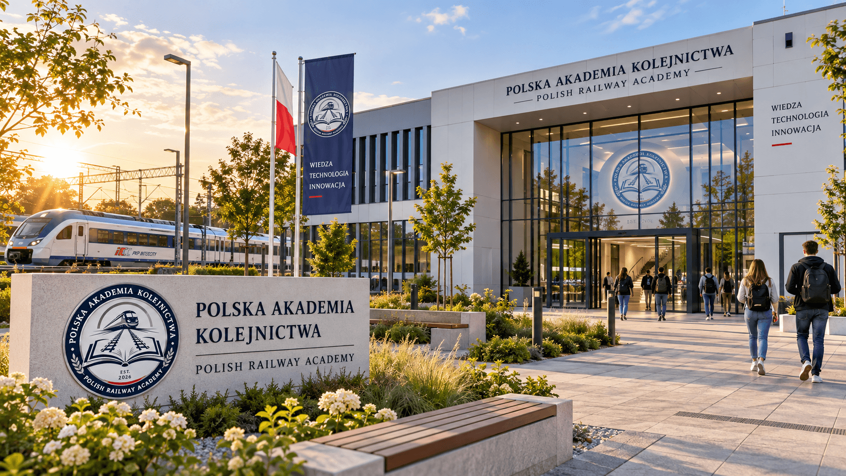 Polish Railway Academy campus in Dębica