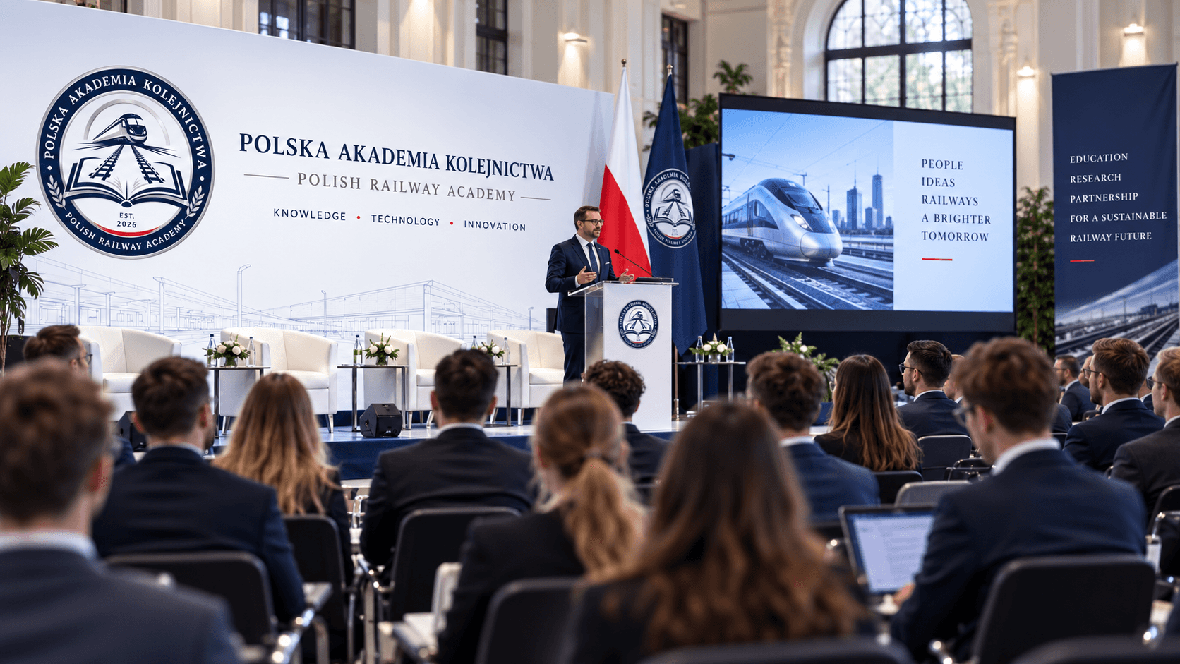 Railway academic event environment